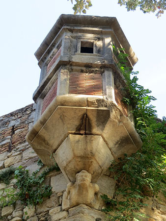 La garita on acabava el baluard de la Mercè