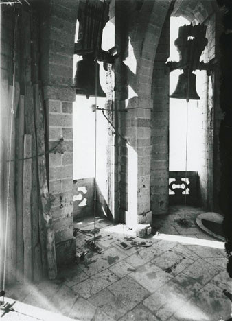 Campanes del campanar de la Catedral de Girona. 1910-1920