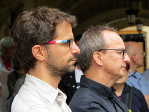 Concentraci&oacute; a la pla&ccedil;a del Vi per la independ&egrave;ncia i la llibertat dels presos pol&iacute;tics