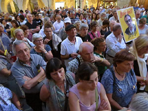 Concentraci&oacute; a la pla&ccedil;a del Vi per la independ&egrave;ncia i la llibertat dels presos pol&iacute;tics