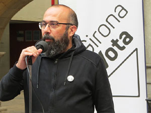 Concentraci&oacute; a la pla&ccedil;a del Vi per la independ&egrave;ncia i la llibertat dels presos pol&iacute;tics