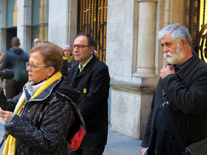Concentraci&oacute; a la pla&ccedil;a del Vi per la independ&egrave;ncia i la llibertat dels presos pol&iacute;tics