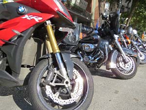 Concentraci&oacute; de Motards Independentistes per commemorar el II Memorial de l'1-O