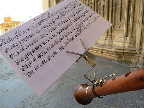 La partitura de la dansa de l'&Agrave;liga