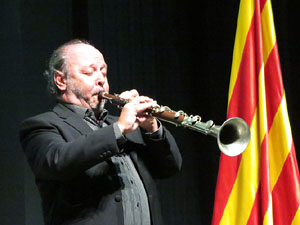 Diada Nacional 2019. Acte institucional a l'Auditori Josep Irla, amb parlaments de Marta Madrenas, Miquel Noguer i Pere Vila
