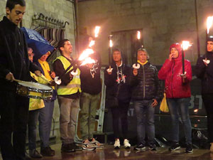 Diada Nacional 2019. XIII Marxa de Torxes de Girona