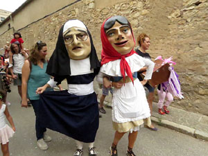 Festa Major de Sant Daniel 2019 - Cercavila des del mirador de Montorr&oacute; al Monestir de Sant Daniel