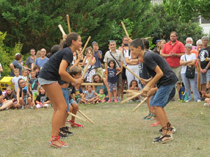 Festa Major de Sant Daniel 2019 - Danses i salutacions al monestir de Sant Daniel