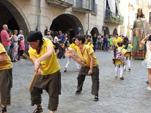 Arribada de la Flama del Canig&oacute; 2019 a la pla&ccedil;a del Vi