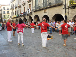 Arribada de la Flama del Canig&oacute; 2019 a la pla&ccedil;a del Vi