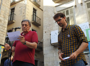 Arribada de la Flama del Canig&oacute; 2019 a la pla&ccedil;a del Vi