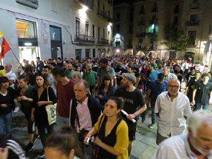 Manifestaci&oacute; per la llibertat dels nou CRD's detinguts a Sabadell i altres poblacions