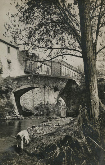 El pont de la font del Bisbe. 1930-1940