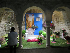 Temps de Flors 2019. Instal·lacions i decoracions florals als diversos espais dels Banys Àrabs