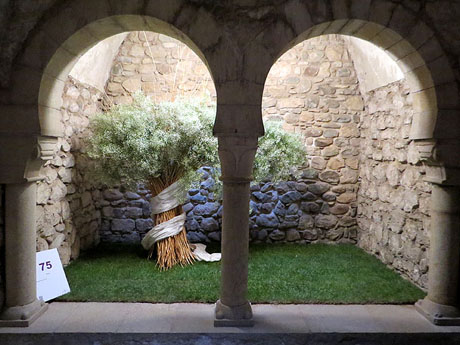 Temps de Flors 2019. Decoracions florals als diversos espais dels Banys Àrabs