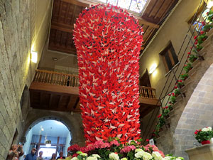 Temps de Flors 2019. Muntatges i instal·lacions florals a la Cambra de la Propietat Urbana