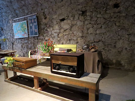 Temps de Flors 2019. Instal·lacions als espais del Museu d'Història La Carbonera i La Cisterna