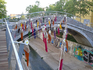 Temps de Flors 2019. Instal·lacions i muntatges florals als Pont del Dimoni