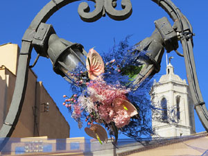 Temps de Flors 2019. Instal&middot;lacions florals als Ponts de l'Onyar