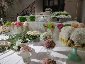 Temps de Flors 2019. Muntatges i instal&middot;lacions florals a l'Esgl&eacute;sia de Sant Mart&iacute; - Antic Seminari