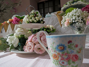 Temps de Flors 2019. Muntatges i instal&middot;lacions florals a l'Esgl&eacute;sia de Sant Mart&iacute; - Antic Seminari