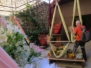 Temps de Flors 2019. Muntatges i instal·lacions florals als vestíbuls del Teatre Municipal