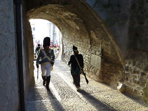 XII Festa Reviu els Setges Napole&ograve;nics de Girona. Combats al carrer del bisbe Carta&ntilde;&aacute;