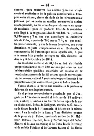 Inundaciones de Gerona. Julián de Chía. 1861