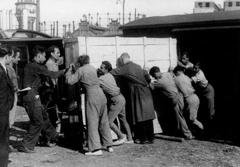 Retorn de les col·leccions a Barcelona. 1939