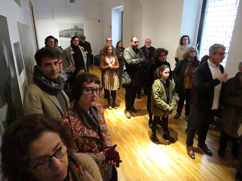 Inauguraci&oacute; en una de les sales temporals del Museu d'Hist&ograve;ria de Girona