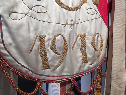 Bandera de la Coral del GEiEG. Ca. 1950