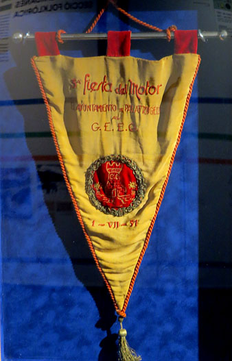 Bander&iacute; de la 5a. Festa del Motor. 1951