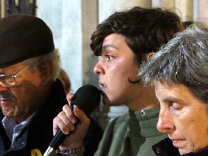 Concentraci&oacute; a la pla&ccedil;a del Vi per la independ&egrave;ncia i la llibertat dels presos pol&iacute;tics