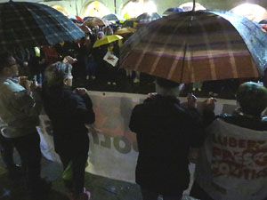 Concentraci&oacute; a la pla&ccedil;a del Vi per la independ&egrave;ncia i la llibertat dels presos pol&iacute;tics