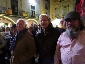 Concentraci&oacute; a la pla&ccedil;a del Vi per la independ&egrave;ncia i la llibertat dels presos pol&iacute;tics