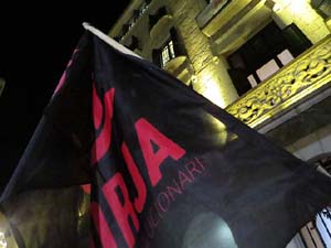 Concentraci&oacute; a la pla&ccedil;a del Vi per la independ&egrave;ncia i la llibertat dels presos pol&iacute;tics