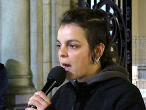 Concentraci&oacute; a la pla&ccedil;a del Vi per la independ&egrave;ncia i la llibertat dels presos pol&iacute;tics