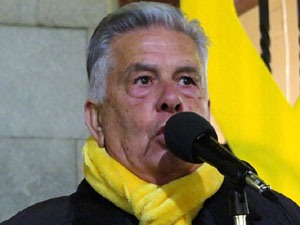 Concentraci&oacute; a la pla&ccedil;a del Vi per la independ&egrave;ncia i la llibertat dels presos pol&iacute;tics