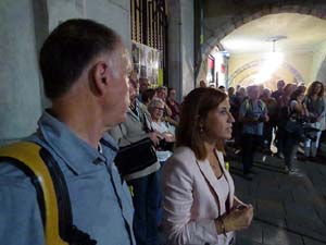 Concentraci&oacute; a la pla&ccedil;a del Vi per la independ&egrave;ncia i la llibertat dels presos pol&iacute;tics