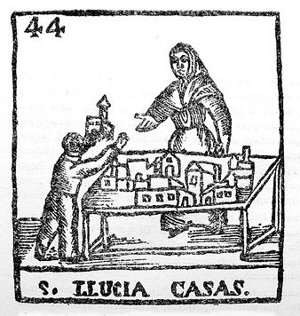 La fira de pessebres de la Pur&iacute;ssima i de Santa Ll&uacute;cia. Auca de les funcions de Barcelona