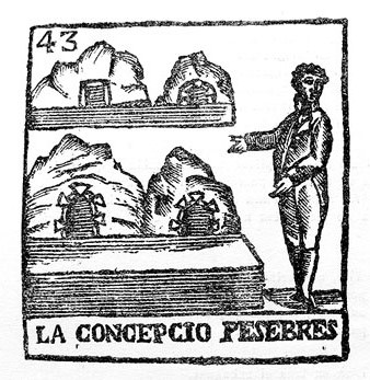 La fira de pessebres de la Pur&iacute;ssima i de Santa Ll&uacute;cia. Auca de les funcions de Barcelona