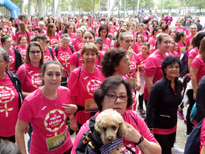 Cursa de la Dona 2019. Concentraci&oacute; i sortida del Parc de la Devesa, cursa pels carrers de Girona i arribada a la Copa