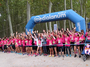 Cursa de la Dona 2019. Concentraci&oacute; i sortida del Parc de la Devesa, cursa pels carrers de Girona i arribada a la Copa