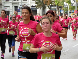 Cursa de la Dona 2019. Concentraci&oacute; i sortida del Parc de la Devesa, cursa pels carrers de Girona i arribada a la Copa