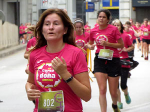 Cursa de la Dona 2019. Concentraci&oacute; i sortida del Parc de la Devesa, cursa pels carrers de Girona i arribada a la Copa