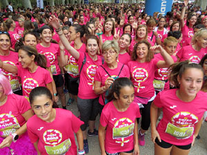 Cursa de la Dona 2019. Concentraci&oacute; i sortida del Parc de la Devesa, cursa pels carrers de Girona i arribada a la Copa