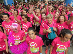 Cursa de la Dona 2019. Concentraci&oacute; i sortida del Parc de la Devesa, cursa pels carrers de Girona i arribada a la Copa