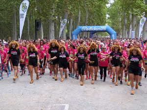 Cursa de la Dona 2019. Concentraci&oacute; i sortida del Parc de la Devesa, cursa pels carrers de Girona i arribada a la Copa