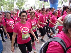 Cursa de la Dona 2019. Concentraci&oacute; i sortida del Parc de la Devesa, cursa pels carrers de Girona i arribada a la Copa