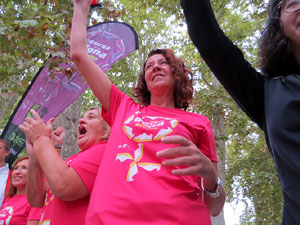 Cursa de la Dona 2019. Concentraci&oacute; i sortida del Parc de la Devesa, cursa pels carrers de Girona i arribada a la Copa
